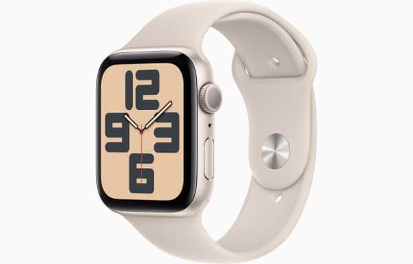 Apple Watch SE | 44mm | Starlight Aluminium Starlight Sport Band M/L