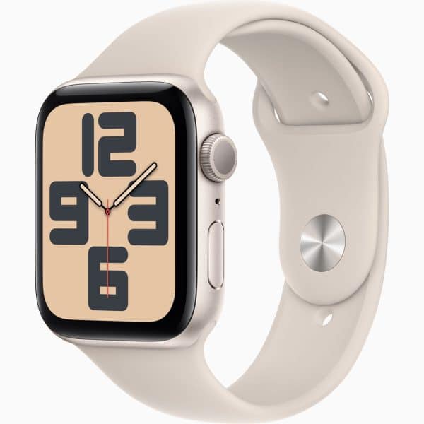 Apple Watch SE | 44mm | Starlight Aluminium Starlight Sport Band M/L