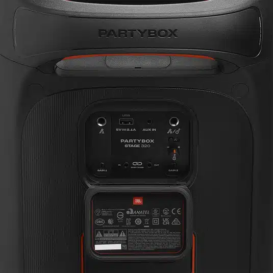 JBL Partybox Stage 320 | Portable Party Speaker with Wheels - Image 4