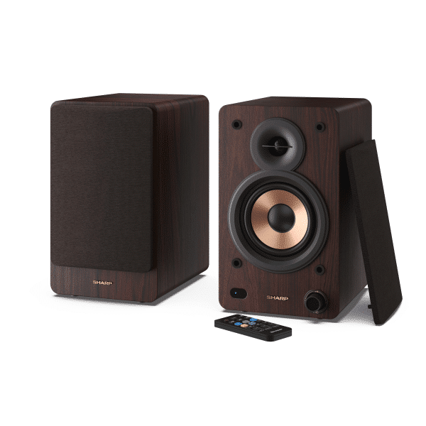 Sharp Bookshelf Speakers | 60w