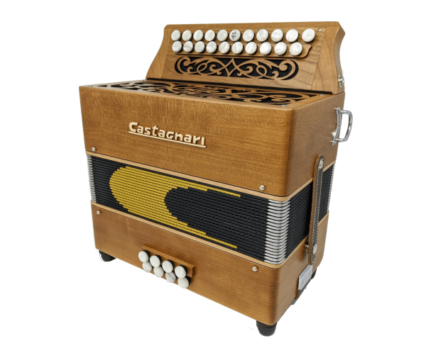 Castagnari Studio Button Accordion - Image 5