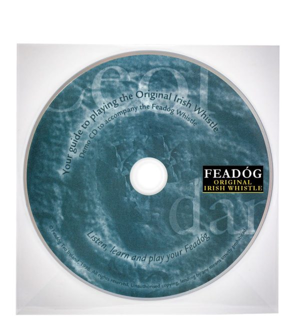 Feadóg Brass D Whistle with Book & CD - Image 3