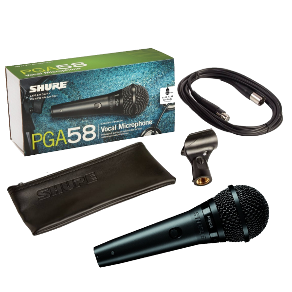 Shure PGA58 | Cardioid Dynamic Vocal Microphone - Image 3
