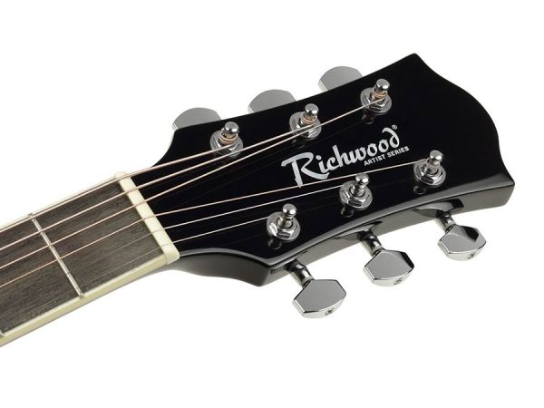 Richwood Artist Series Acoustic Guitar | Black - Image 4
