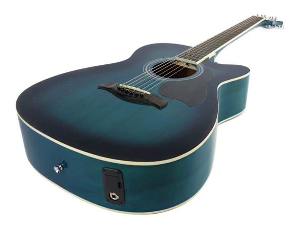 Richwood Artist Series Electro-Acoustic Guitar | Blue Sunburst - Image 8