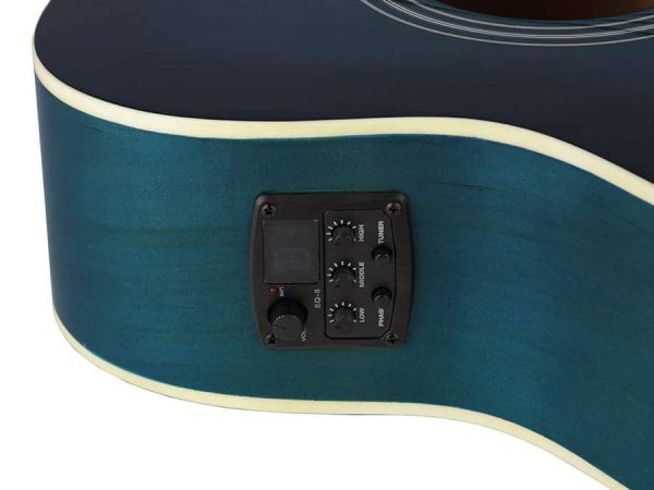 Richwood Artist Series Electro-Acoustic Guitar | Blue Sunburst - Image 7