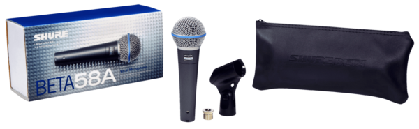 Shure Beta 58A | Supercardioid Dynamic Instrument Microphone - Image 3