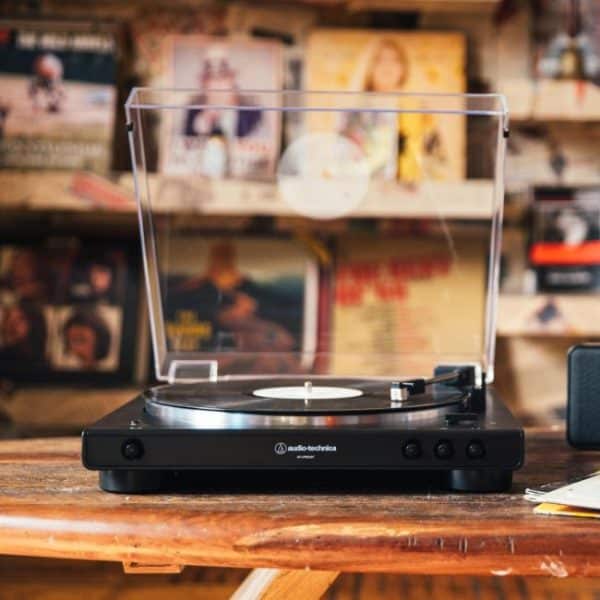 Audio Technica Automatic Belt-Drive Turntable | Bluetooth | Black - Image 4
