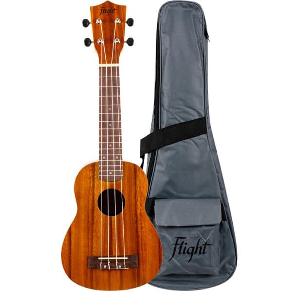Flight NUS250 Soprano Ukulele | Acacia