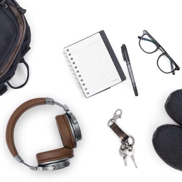 MUSE WIRELESS BLUETOOTH STEREO HEADPHONES - Brown - Image 9