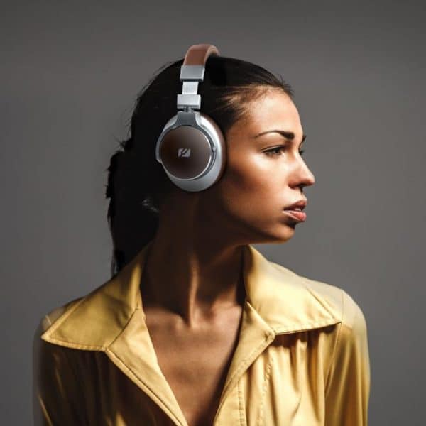 MUSE WIRELESS BLUETOOTH STEREO HEADPHONES - Brown - Image 7