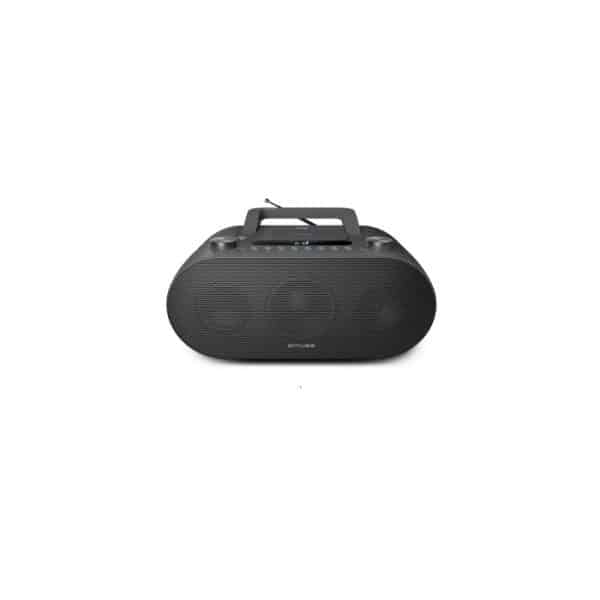 Muse Portable Radio CD/MP3 Player with Bluetooth, USB Port - Black - Image 4