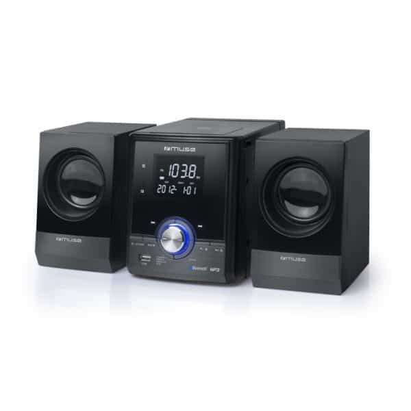 Muse Micro System CD/MP3, USB, Bluetooth, FM, 2x10w - Black