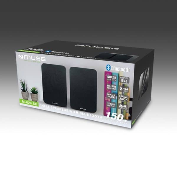Muse Shelf Speakers w/ Bluetooth - Image 4