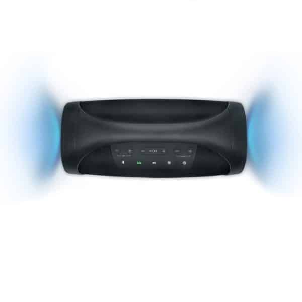 Muse Splash Proof Portable Bluetooth Speaker, 300W - Black - Image 4