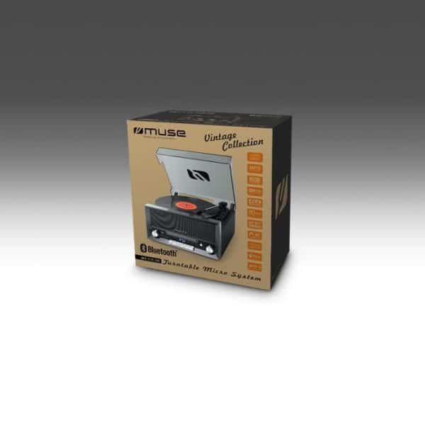 Muse Turntable Micro System Dark Silver - Image 3