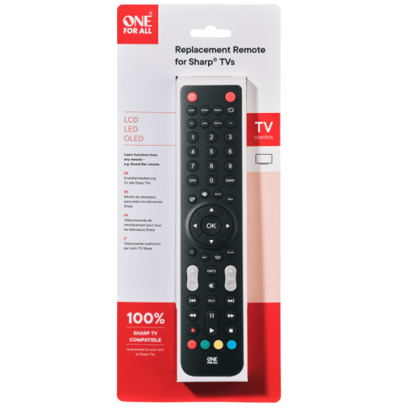 Sharp TV Replacement Remote Control