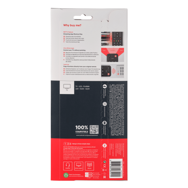 One For All Evolve TV Operate for 1 Device (TV) with Smart button - Image 3